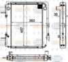 MAHINDRA 0304AB191N Radiator, engine cooling
